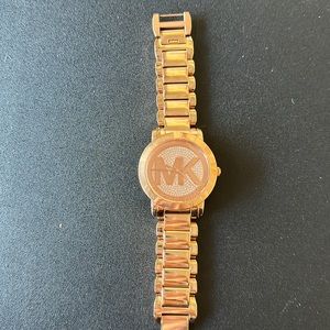 Michael Kors rose gold watch